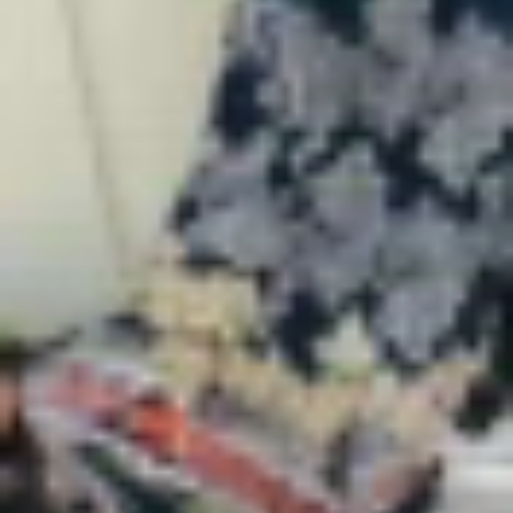 Anthropologie Raga Printed Maxi Skirt Navy Blue Tassels Embroidery Size Medium